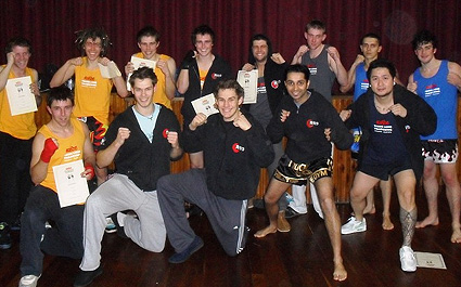 Young Lions Muay Thai Grading - 10th August 2010